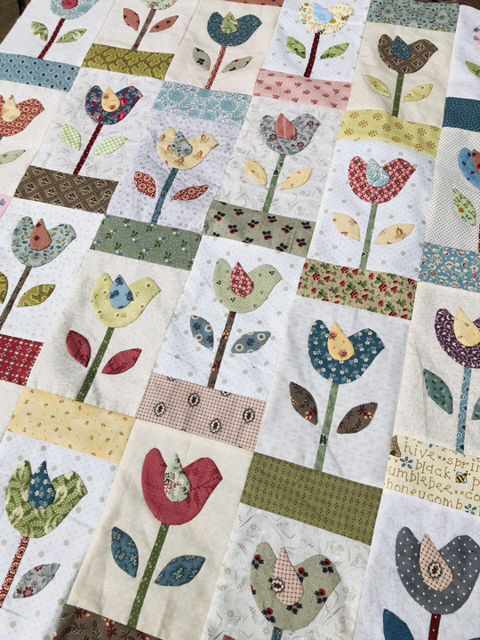 Gail Pan - Pretty Birds in the Garden - Sewing Pattern