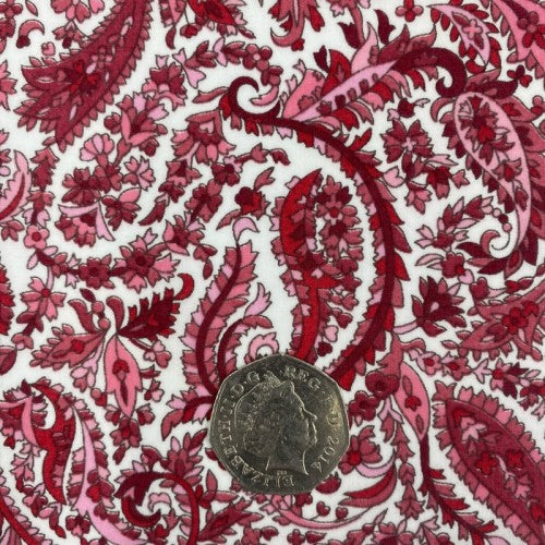 Cotton Lawn red