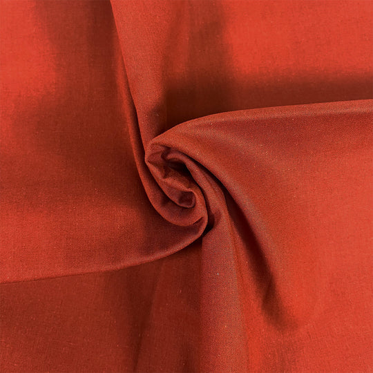 Cotton Solids - Rust - Make + Believe organic cotton fabric