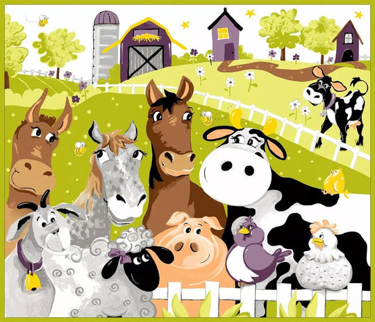 Barnyard Buddies panel