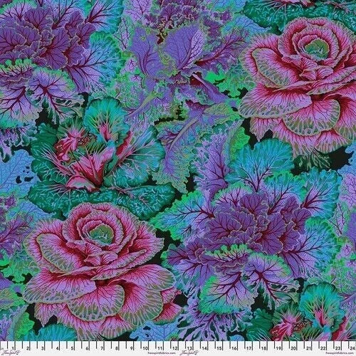 Kaffe Fassett Collective Curly Kale 120 dark