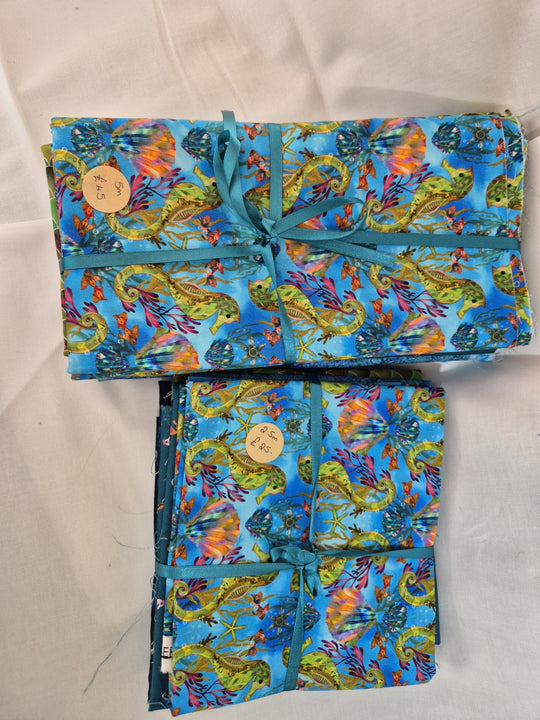 Bargain Fabric Bundle - Sea theme