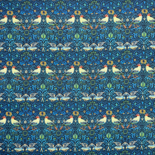 William Morris style - Birds pattern by Crafty Cotton from Chatham Glyn