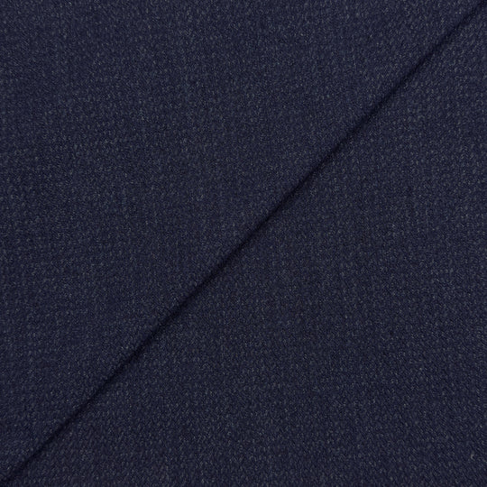 Jacquard denim herringbone Navy