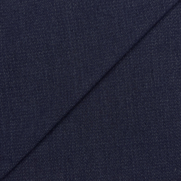 Jacquard denim herringbone Navy