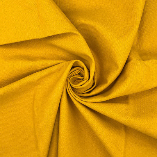 Washed Cotton Canvas Ochre 004