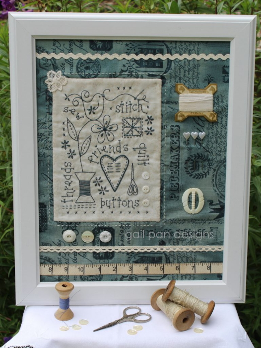 Gail Pan - Vintage Sewing Collage - Sewing Pattern