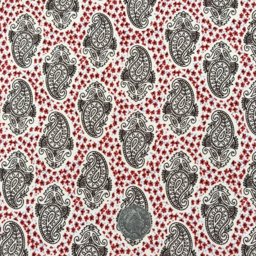 Viscose red
