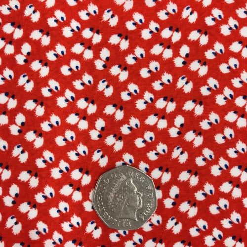 Viscose red