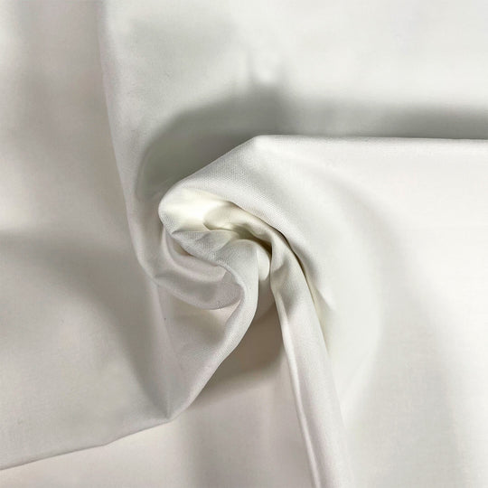 Cotton Solids - White - Make + Believe organic cotton fabric