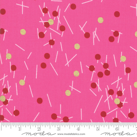 Just Red 1701 18M Baubles hot pink