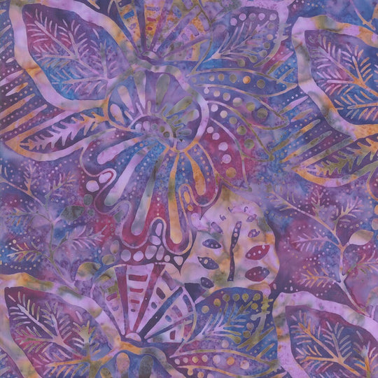 Aloha batiks - Purple - Moda - 100% Cotton fabric