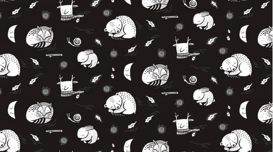 Those who wander  ; hibernation on black