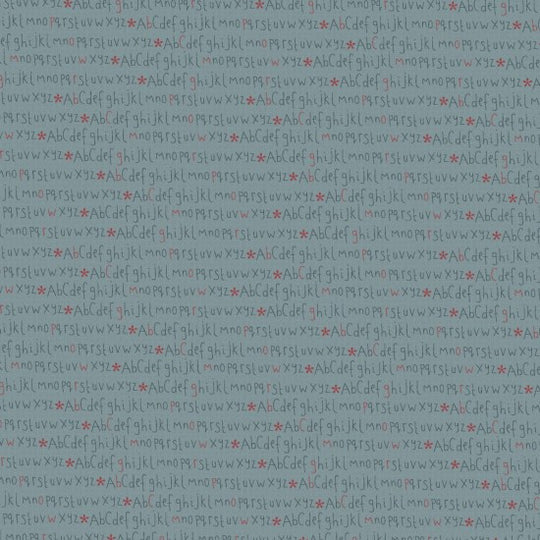 Corner of the Woods alphabet country blue