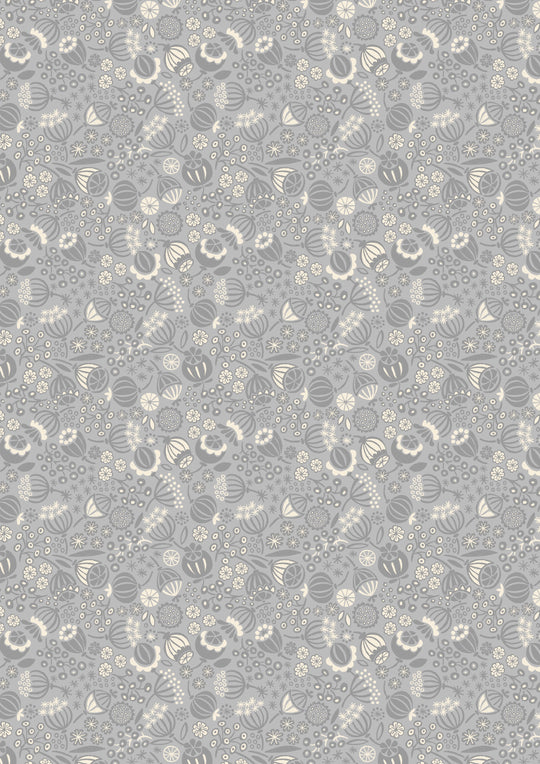 Winter Garden Seed heads grey A318.1