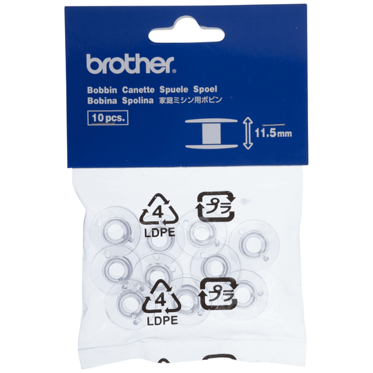 Brother 11.5 mm Bobbins Pack of 10