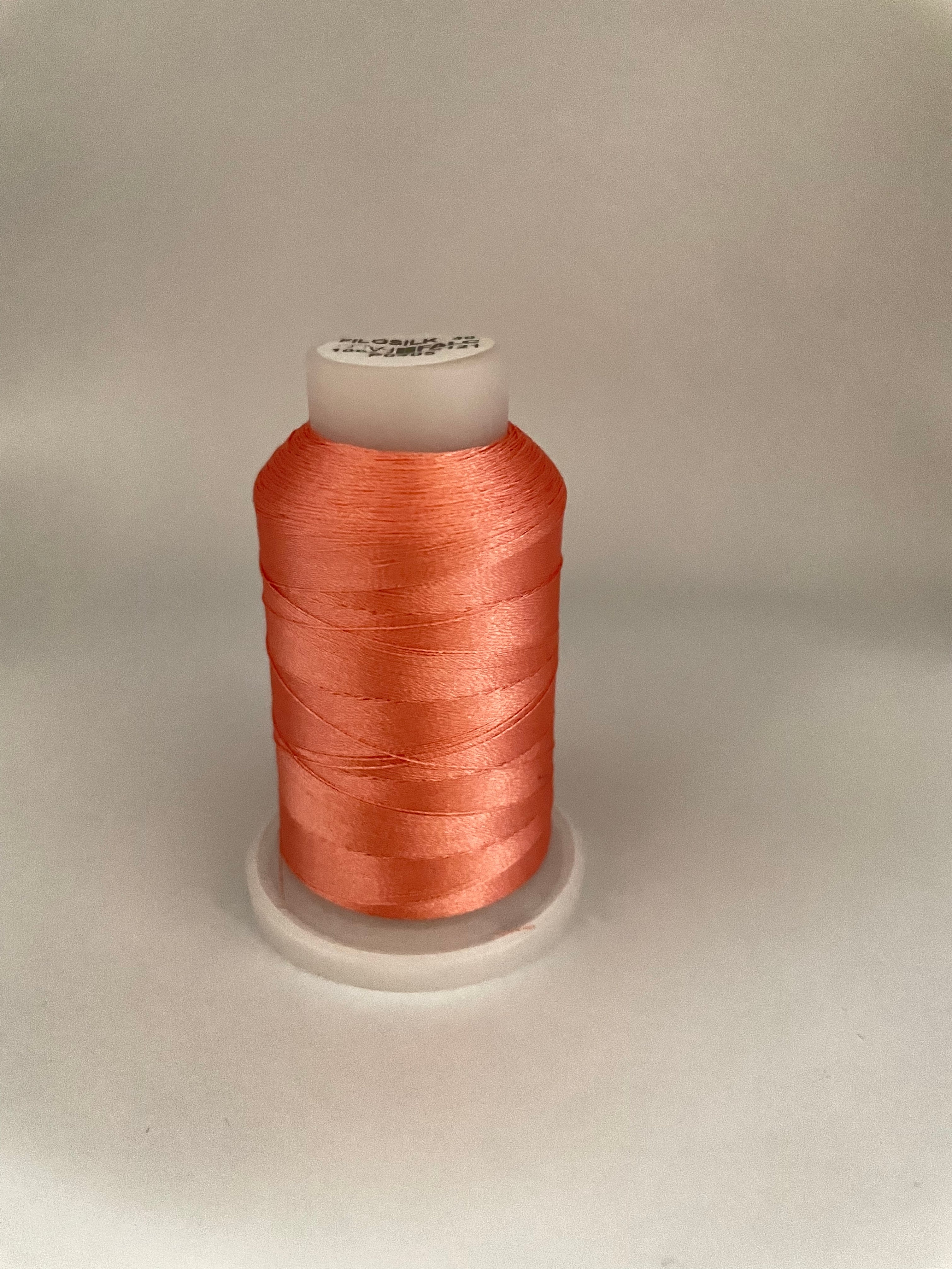Machine Embroidery Thread 405 Filosilk Machine Embroidery Thread dark peach 405 | Superior Sewing UK