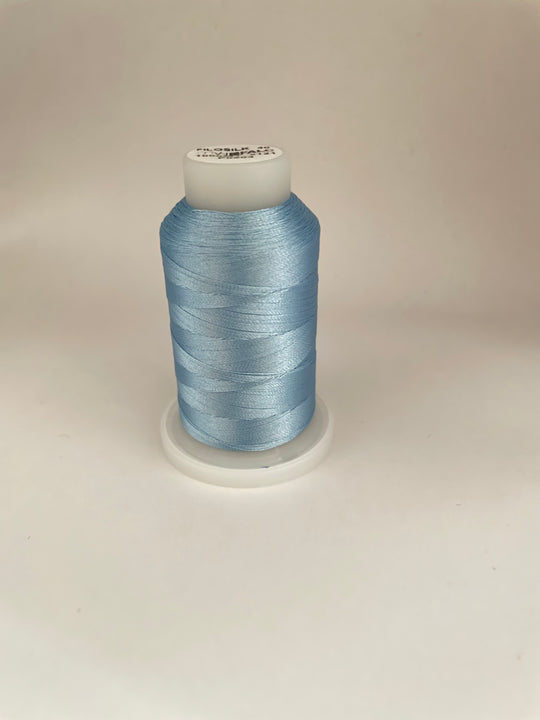 Filosilk Machine Embroidery Thread baby Blue 804