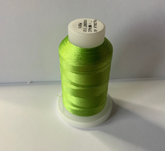 Filosilk Machine Embroidery Thread Lime 610