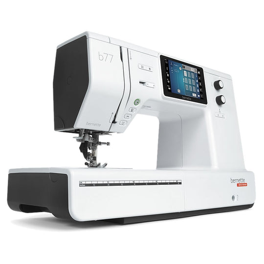 Bernette 77 - Affordable Advanced Sewing Machine with Touch-Screen Navigation