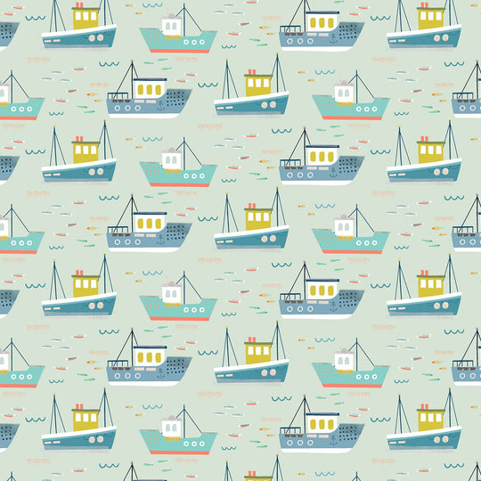 Coasts by Sally Payne - Fishing Boats
