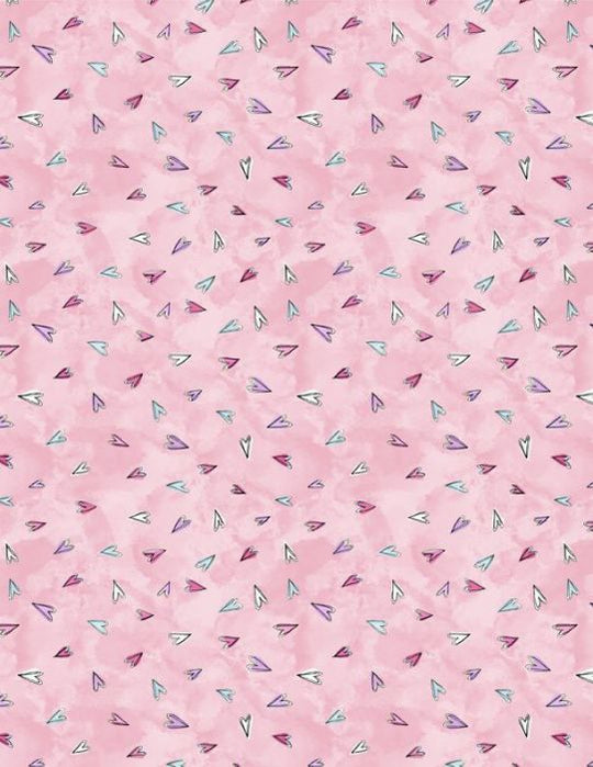 Sweet World - Hearts on Pink