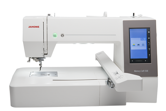 Janome Memory Craft 550E Limited Edition Embroidery Machine