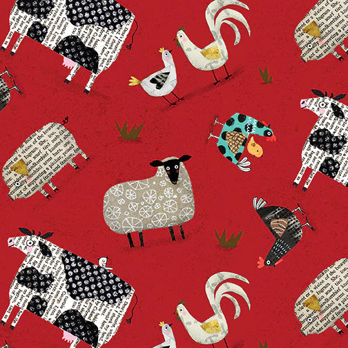 On the Farm (red) - Littondale