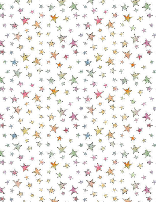 Sweet World - Stars on White